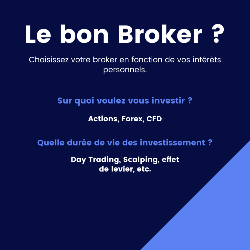 Conseils pour choisir le bon broker forex